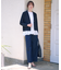 【WEB限定カラーあり・洗える】レイヤードジャージー フレア カットソー