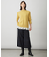 【WEB限定カラーあり・洗える】レイヤードジャージー フレア カットソー