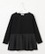 【WEB限定カラーあり・洗える】レイヤードジャージー フレア カットソー