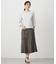 ライトマイクロスエード プリーツ スカート