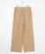 ピーチポプリン ワイド パンツ
