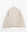 【WEB限定・洗える】ダンボールジャージー ハイネック ブルゾン