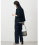 【WEB限定・洗える】ダンボールジャージー ハイネック ブルゾン