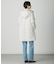 【WEB限定カラーあり・洗える・2way】コンパクトタフタキルティング  フーデッド コート