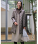 【WEB限定カラーあり・洗える・2way】コンパクトタフタキルティング  フーデッド コート