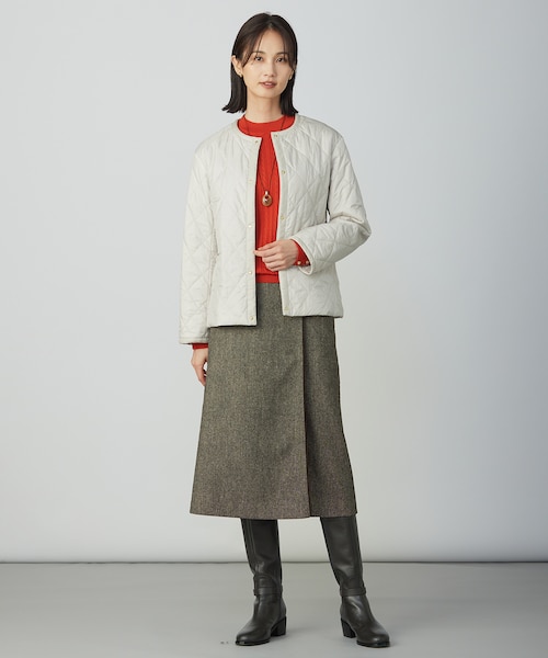 美品【DIESEL】リバーシブル キルティングブルゾン アイボリー フルジップ WEB限定カラーあり・洗える】コンパクトタフタキルティング