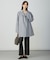 【洗える】Wooly Stretch Plaid ニット