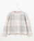 Wooly Stretch Plaid ニット
