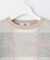 【洗える】Wooly Stretch Plaid ニット