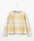 Wooly Stretch Plaid ニット