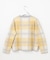 Wooly Stretch Plaid ニット