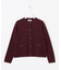 WORETED WOOL BLEND カーディガン