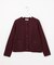 WORETED WOOL BLEND カーディガン