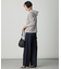 【洗える】CHENILLE フーデッド ニット