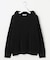 【洗える】CHENILLE フーデッド ニット