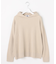 【洗える】CHENILLE フーデッド ニット