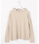 【洗える】CHENILLE フーデッド ニット