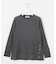 【洗える】WORETED WOOL BLEND クルーネック ニット