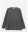 【洗える】WORETED WOOL BLEND クルーネック ニット