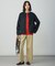 【洗える】WORETED WOOL BLEND クルーネック ニット