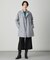 【洗える】WORETED WOOL BLEND クルーネック ニット