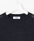 【洗える】WORETED WOOL BLEND クルーネック ニット