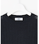 【洗える】WORETED WOOL BLEND クルーネック ニット