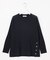 【洗える】WORETED WOOL BLEND クルーネック ニット