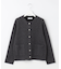 【洗える】BOUCLE ニット アウター