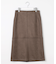 スエードダンボール スカート