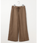 マイクロライトスエード ワイド パンツ