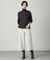 【WEB限定カラーあり・洗える】ツムギートflannel クロップド パンツ