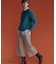 【WEB限定カラーあり・洗える】ツムギートflannel クロップド パンツ