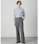 【WEB限定カラーあり・洗える】ツムギートflannel ストレート パンツ