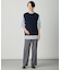 【WEB限定カラーあり・洗える】ツムギートflannel ストレート パンツ