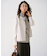 【WEB限定カラーあり・洗える】ツムギートflannel ノーカラー ジャケット