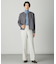 【WEB限定カラーあり・洗える】ツムギートflannel ノーカラー ジャケット
