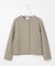 【WEB限定カラーあり・洗える】ツムギートflannel ノーカラー ジャケット