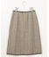 【リバーシブル】リバーチェック スカート