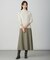 【洗える】PURE WOOL タートルネック ニット