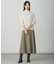 【洗える】PURE WOOL タートルネック ニット