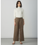 【洗える】カシミヤシルクシアーリブ タートル カットソー