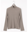 カシミヤシルク シアーリブ タートル カットソー