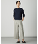 ラメツイード クロップド パンツ