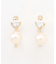 【WEB限定・2way・2set】パールビジュー イヤカフ リング