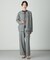 【洗える】SOFT TOUCH WOOL ボーダー ニット