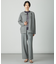 【洗える】SOFT TOUCH WOOL ボーダー ニット