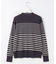 【洗える】SOFT TOUCH WOOL ボーダー ニット