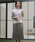 【洗える】SOFT TOUCH WOOL ボーダー ニット