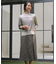 【洗える】SOFT TOUCH WOOL ボーダー ニット